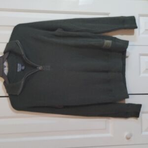 Polo Jeans Company Ralph Lauren dk green rib knit sweater mens medium vi…